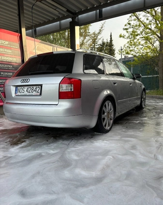 Audi A4 cena 12000 przebieg: 363357, rok produkcji 2002 z Ostróda małe 191